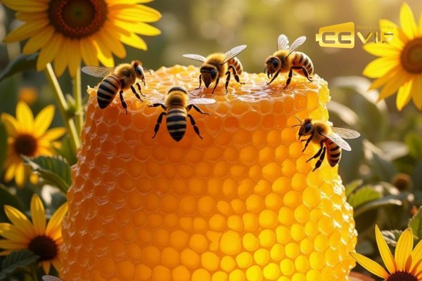 nằm mơ ong đốt đánh con gì