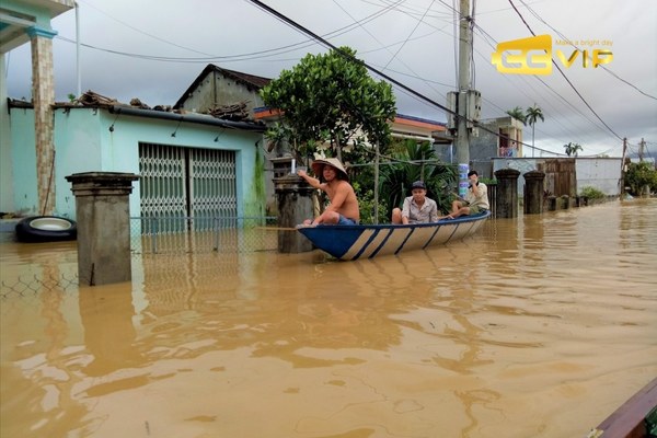 mơ thấy nước ngập